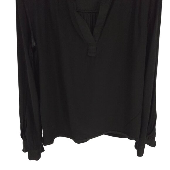 Nation LTD Los Angeles Blouse Long Sleeve Rayon Classy Career Workwear S - Picture 10 of 16